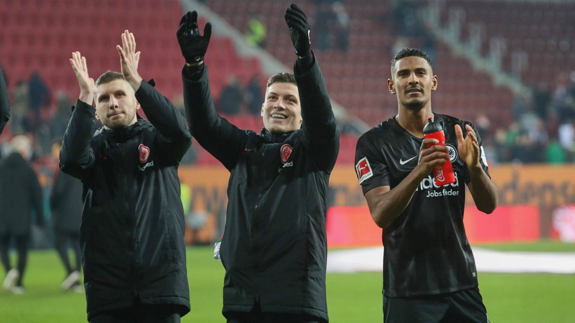 ONLY GERMANY Sebastien Haller Luka Jovic Ante Rebic Eintracht Frankfurt