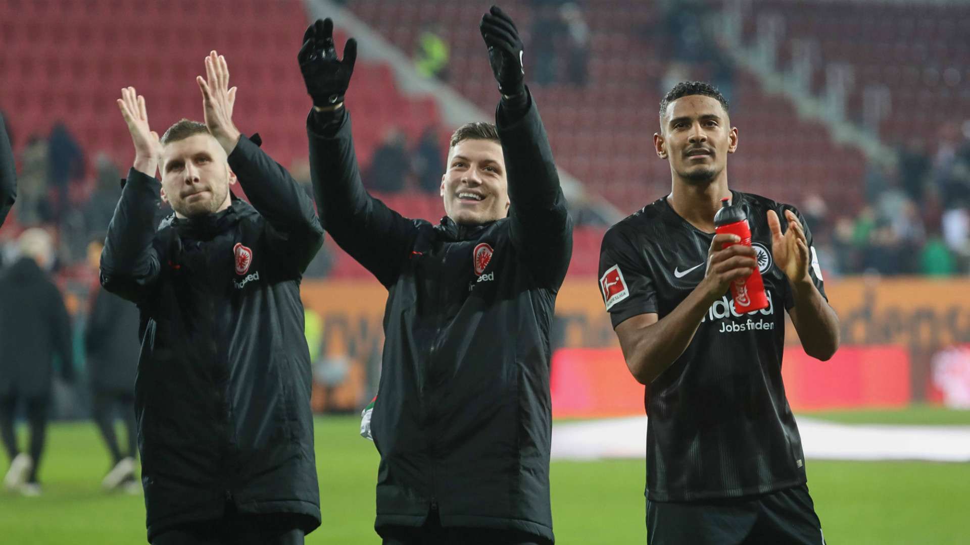 ONLY GERMANY Sebastien Haller Luka Jovic Ante Rebic Eintracht Frankfurt