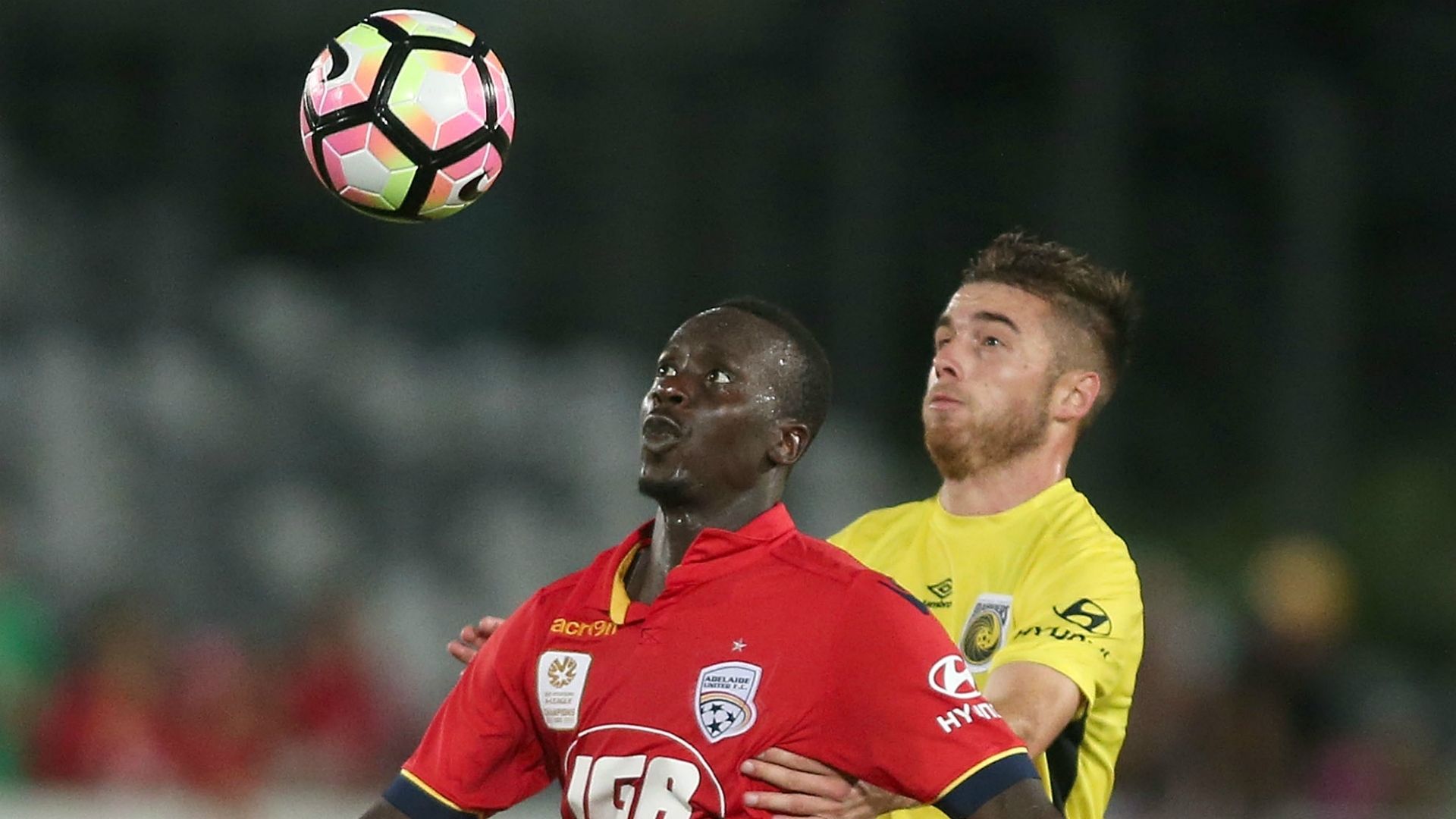 Baba Diawara Central Coast Mariners v Adelaide United A-League 25032017