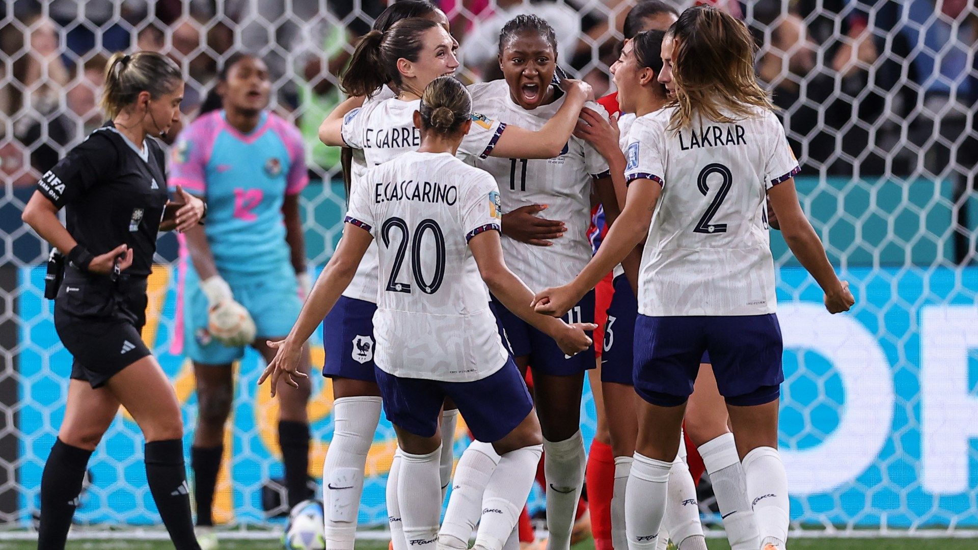 France Panama Goal Celebration