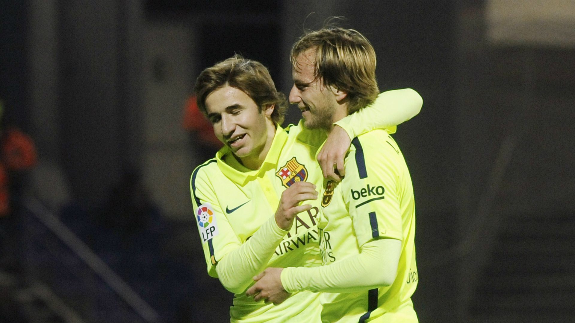 Ivan Rakitic Sergi Samper Huesca Barcelona Copa del Rey 12032014
