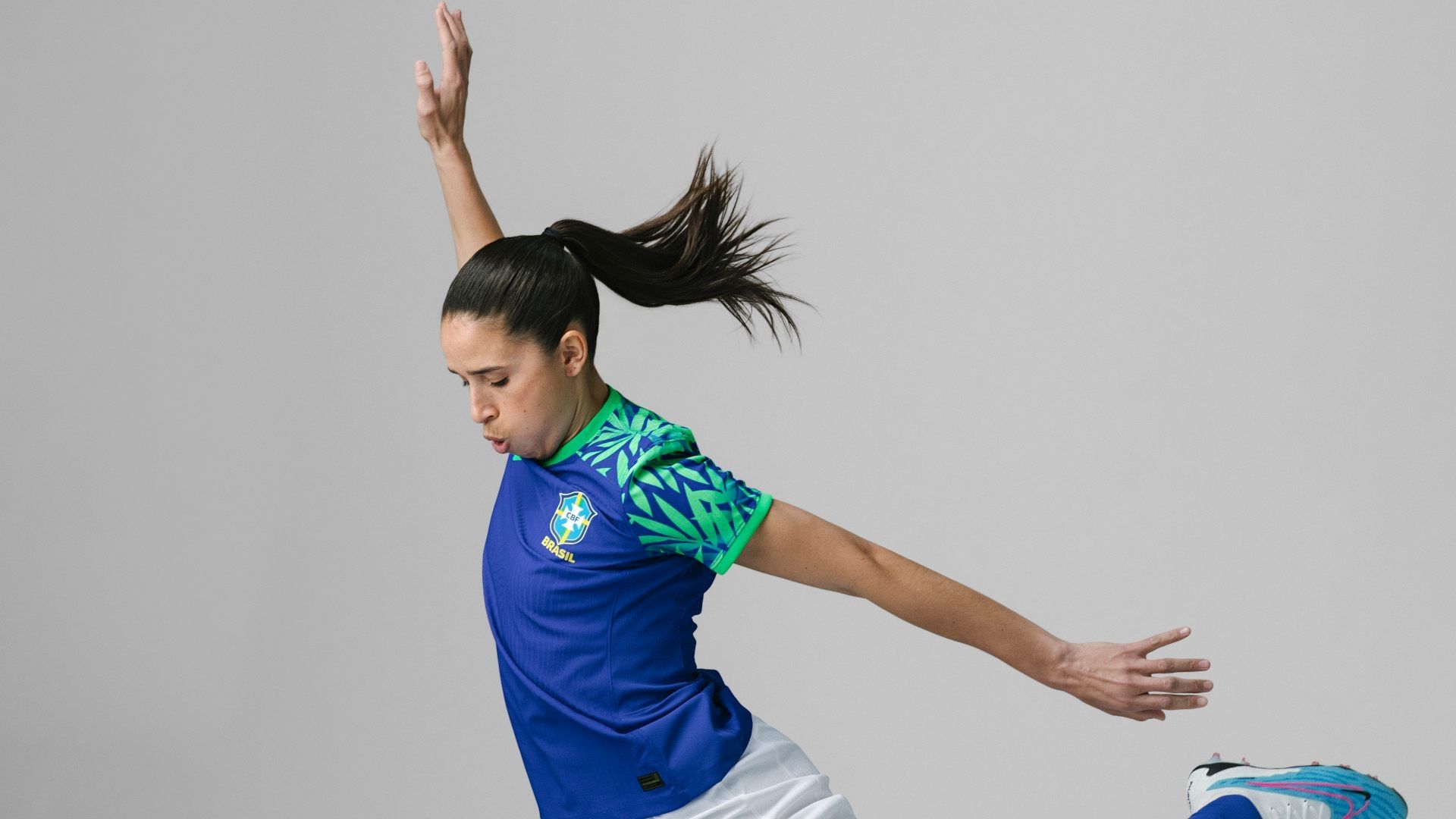 Nova camisa reserva da seleção brasileira feminina para a Copa do Mundo 2023 - Rafaelle