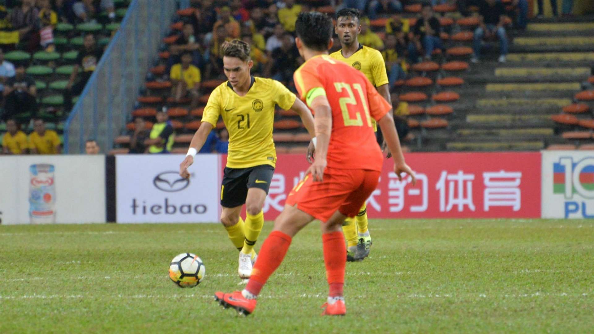 Nik Akif Syahiran, Malaysia U23 v China U23, AFC U23 Championship qualifier, 26 Mar 2019