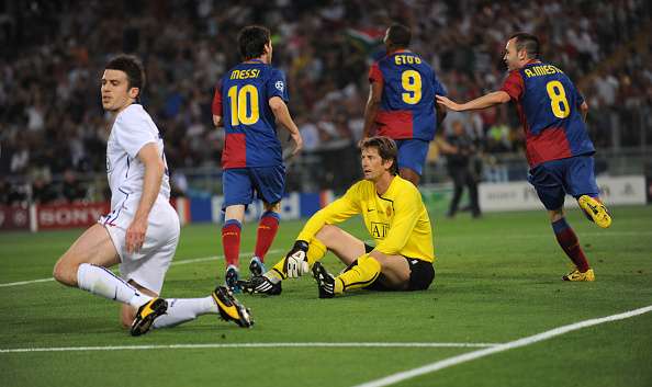 Michael Carrick United Barcelone UEFA Champions League Final 2009