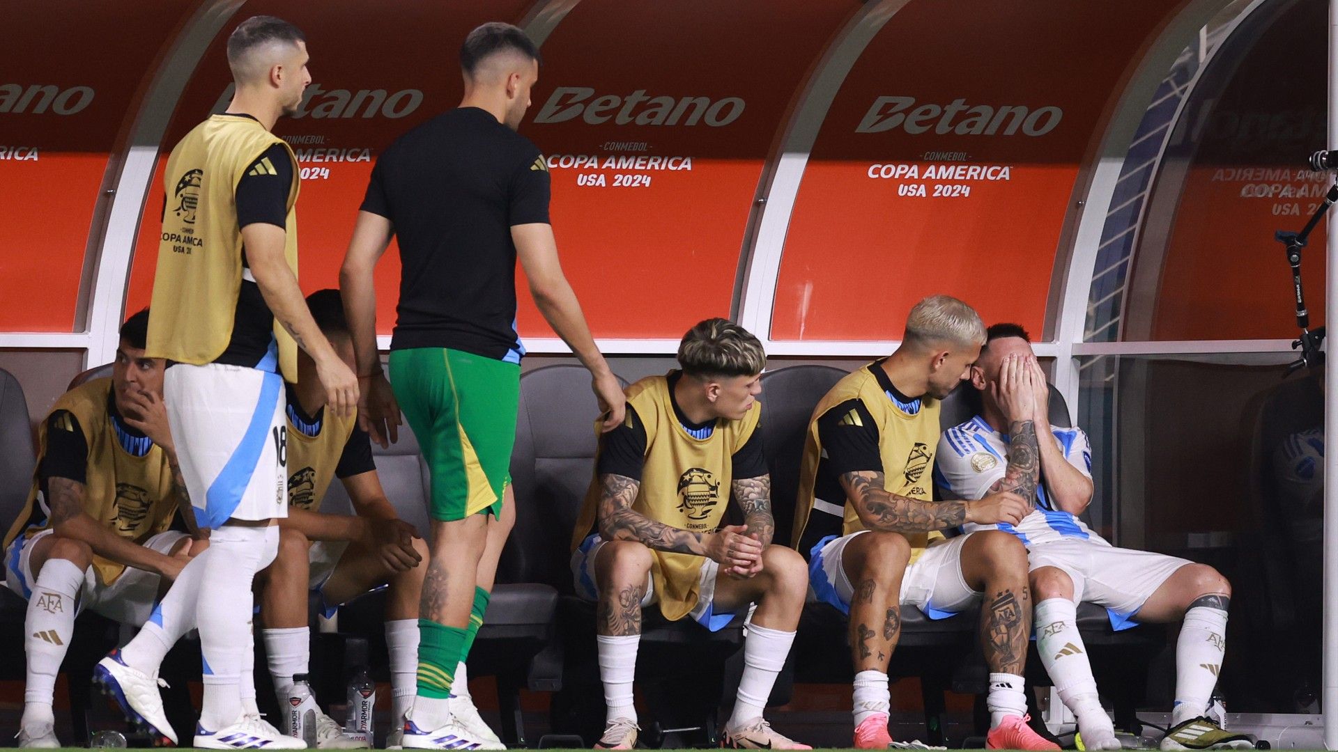 Lionel Messi llanto Copa América