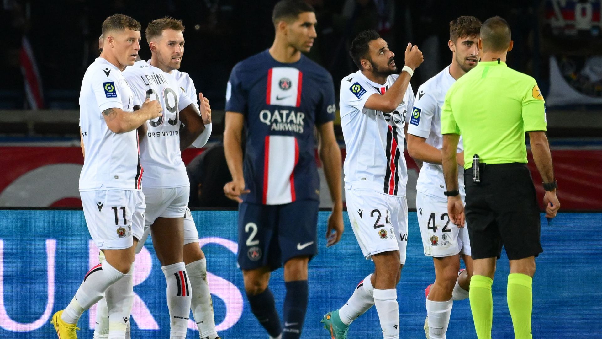 Achraf Hakimi PSG Nice Ligue 1