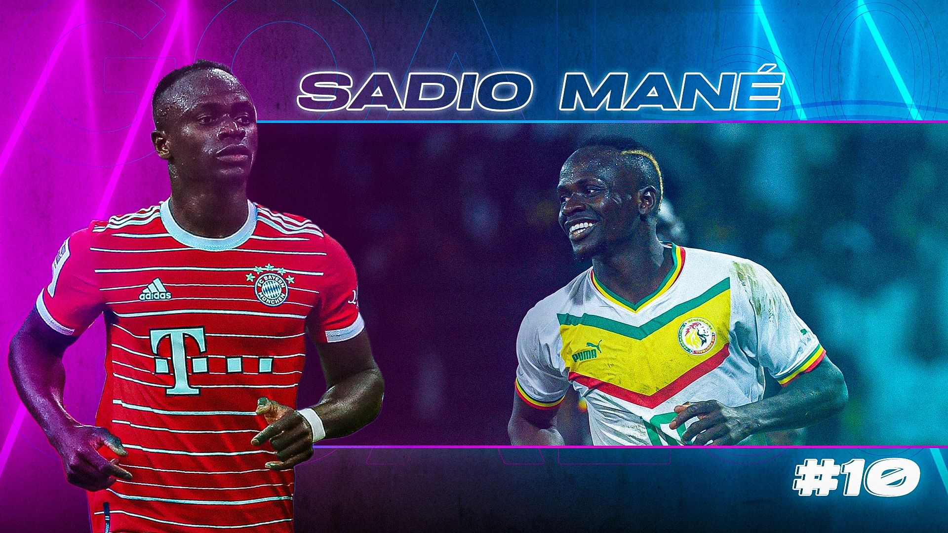 GOAL50 2022 Sadio Mane GFX Ranking