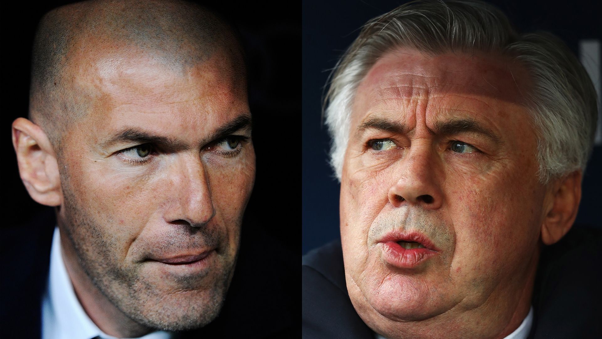 Zinedine Zidane Carlo Ancelotti