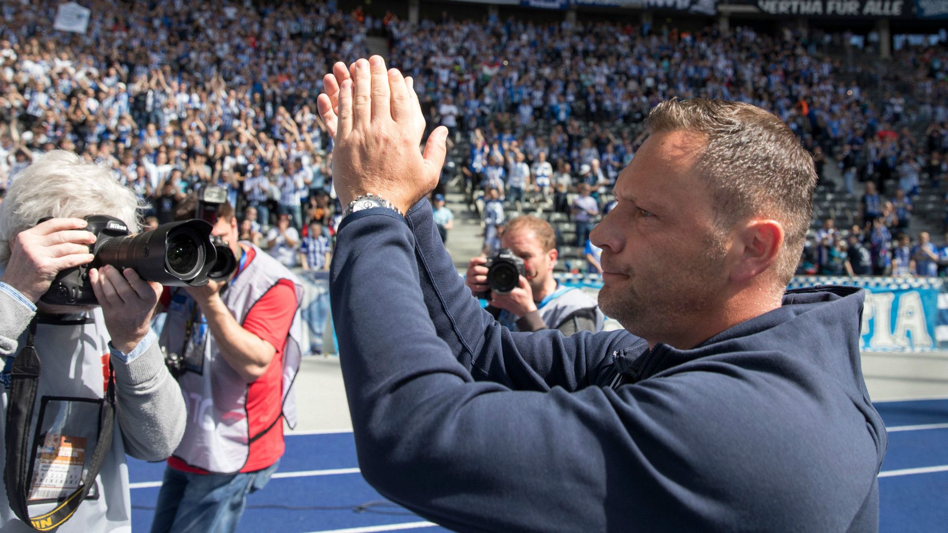 PAL DARDAI HERTHA BSC GERMAN BUNDESLIGA 18052019