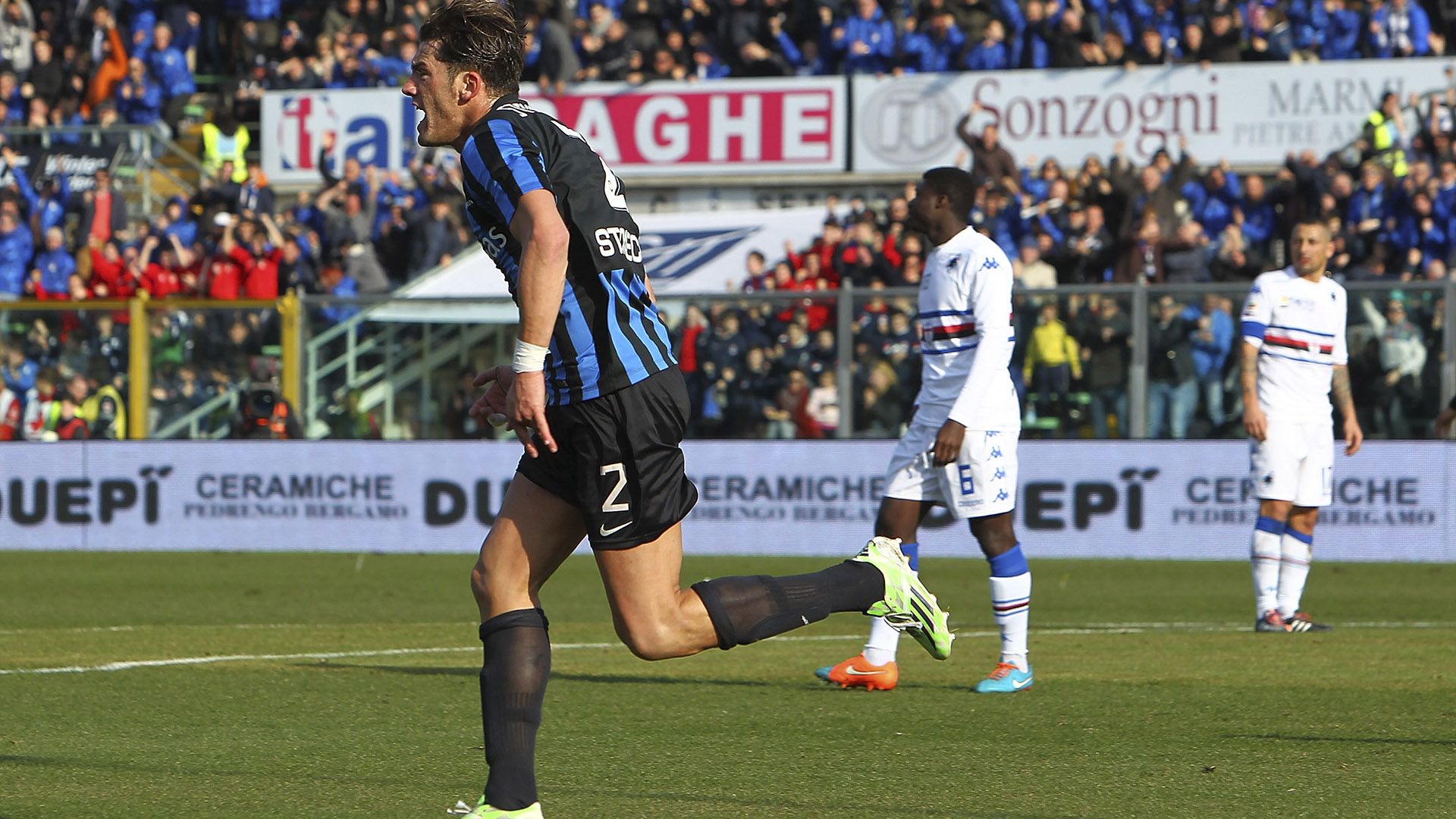 Guglielmo Stendardo Atalanta Sampdoria Serie A