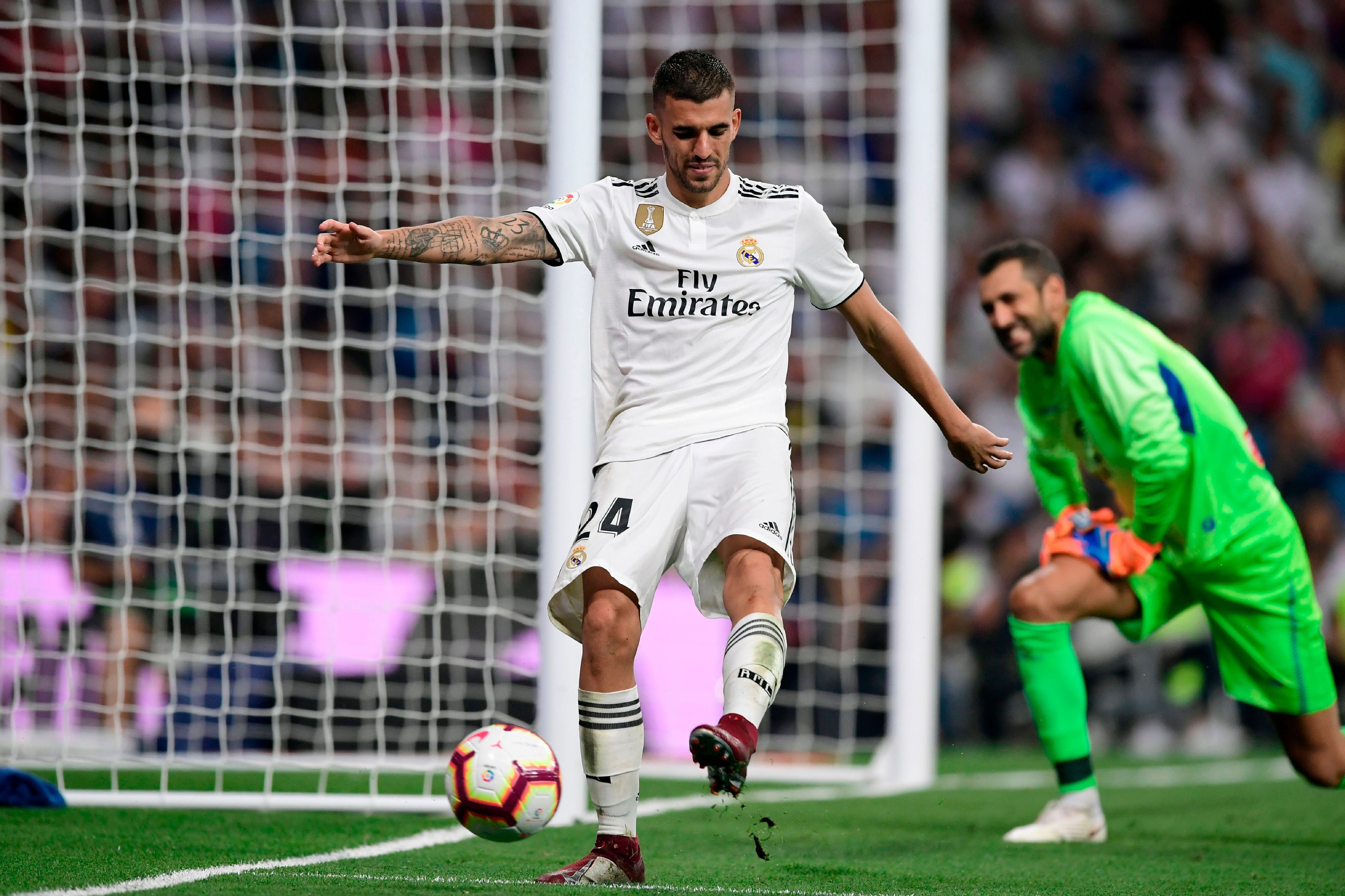 DANI CEBALLOS DIEGO LOPEZ REAL MADRID ESPANYOL LALIGA