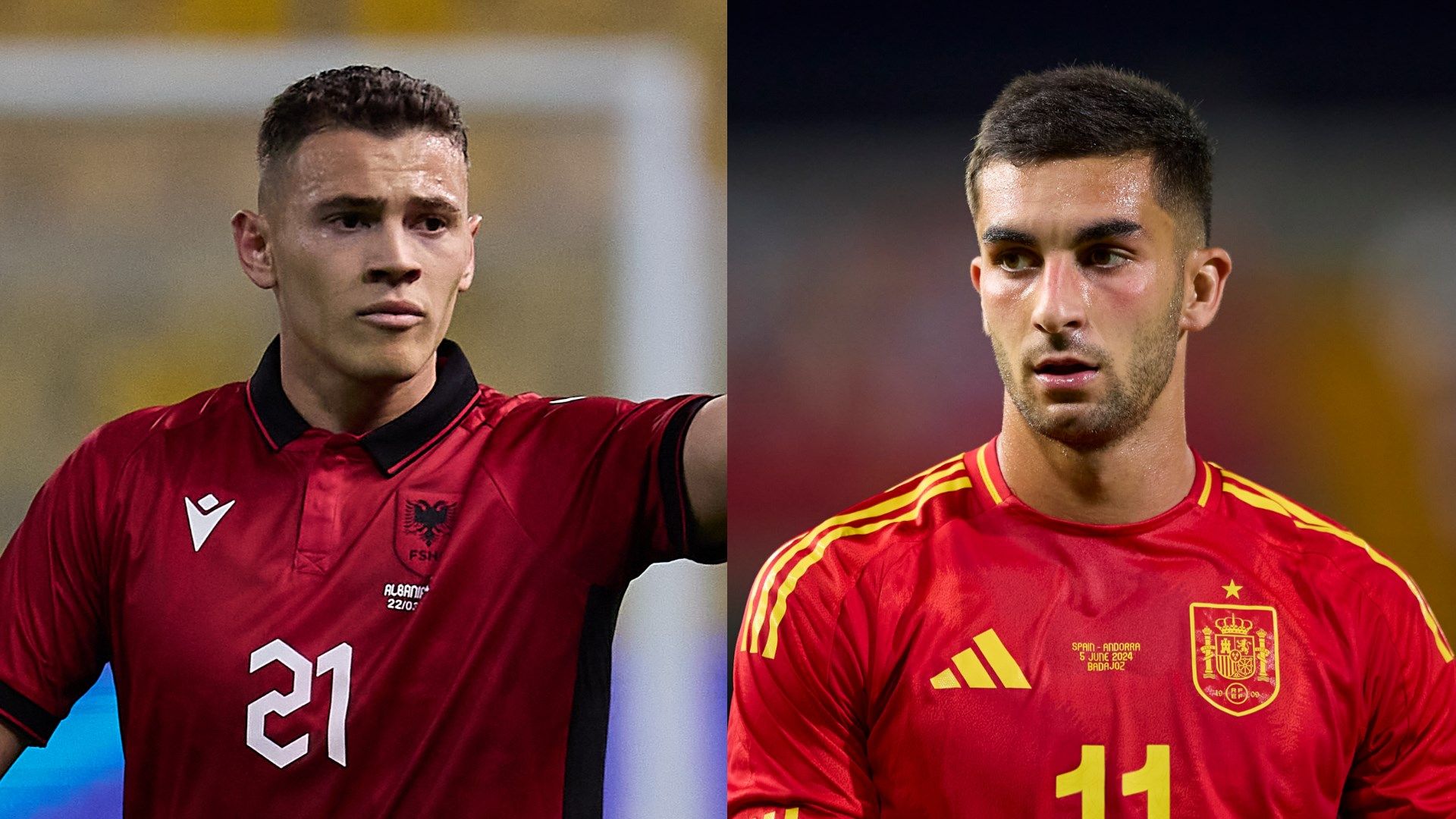 Asslani Ferran Torres Albania Spain