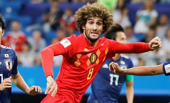 Fellaini vs Japan