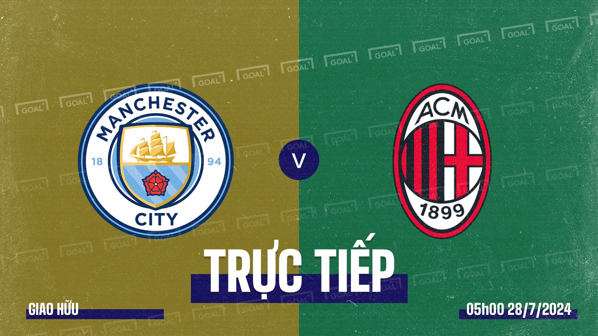 Man City vs AC Milan 2024 GFX