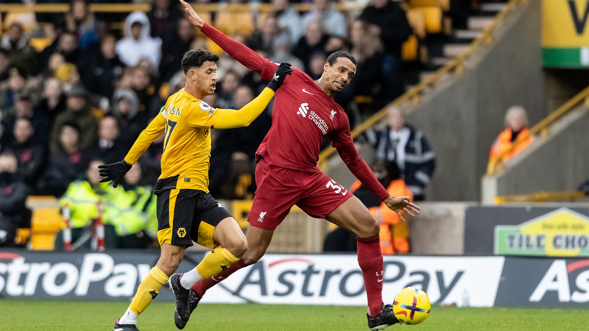 Joel Matip Liverpool Wolves 2022-23