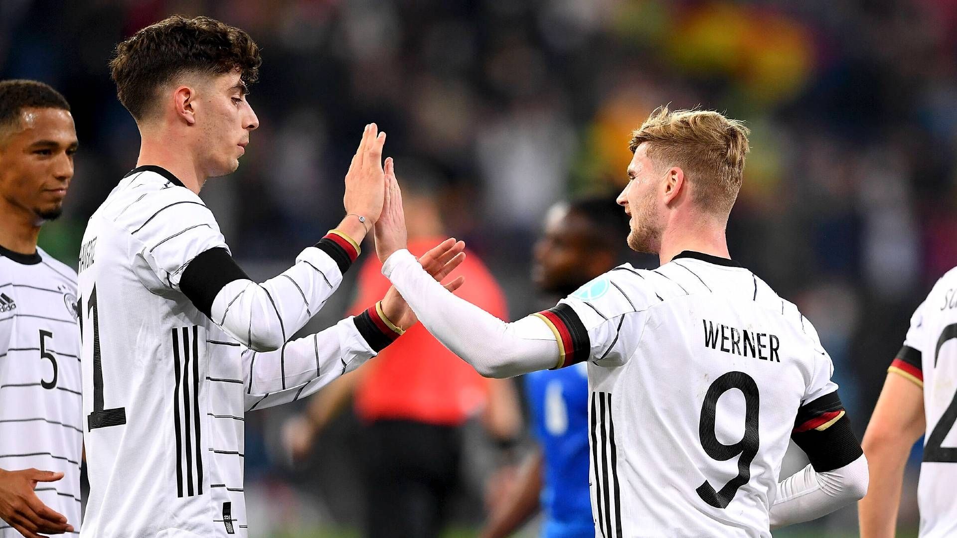 GER ONLY Timo Werner Kai Havertz Deutschland