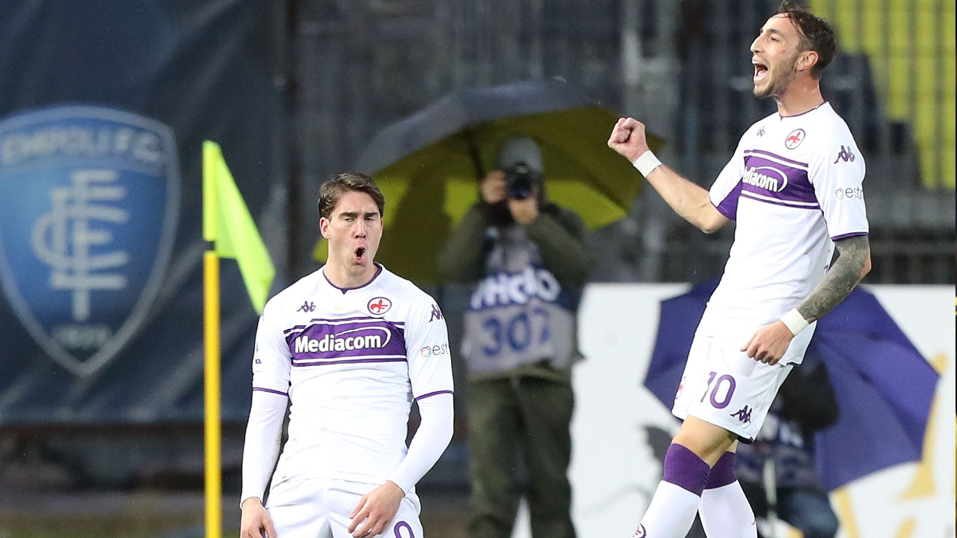 Vlahovic Castrovilli Empoli Fiorentina Serie A