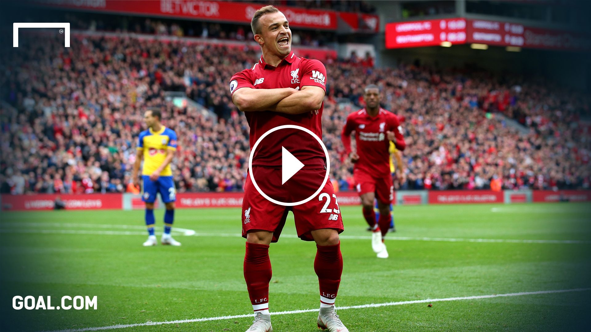 GFX Xherdan Shaqiri Liverpool Premier League