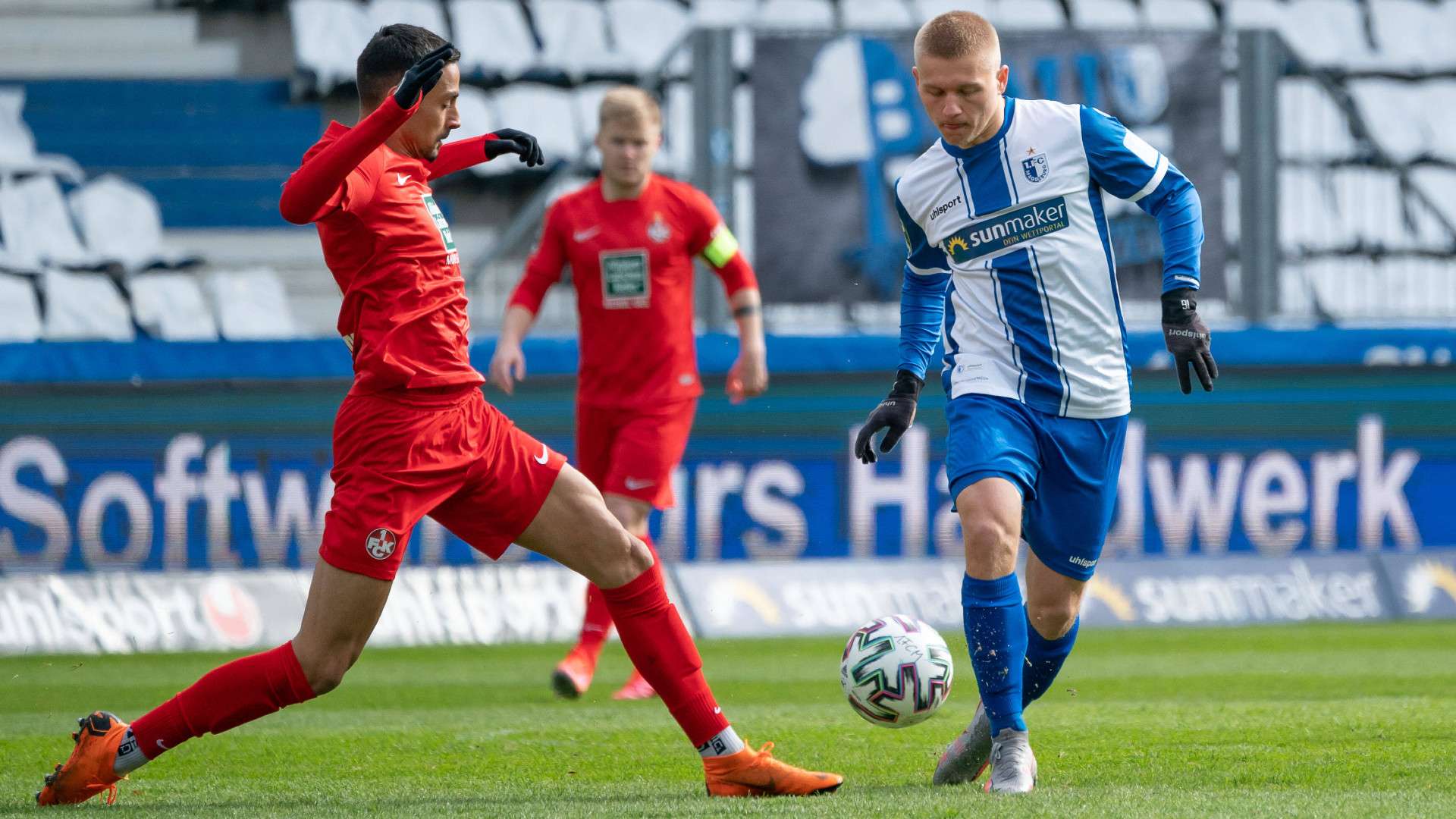 GERMANY ONLY: KENNY REDONDO KAISERSLAUTERN ANDREAS MÜLLER MAGDEBURG 20032021