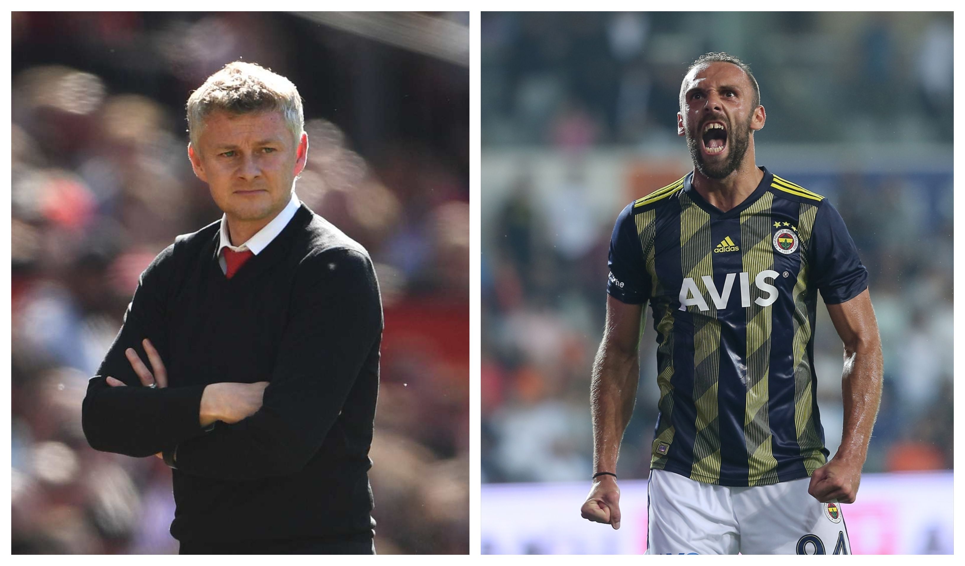 Ole Gunnar Solskjaer - Vedat Muriqi collage