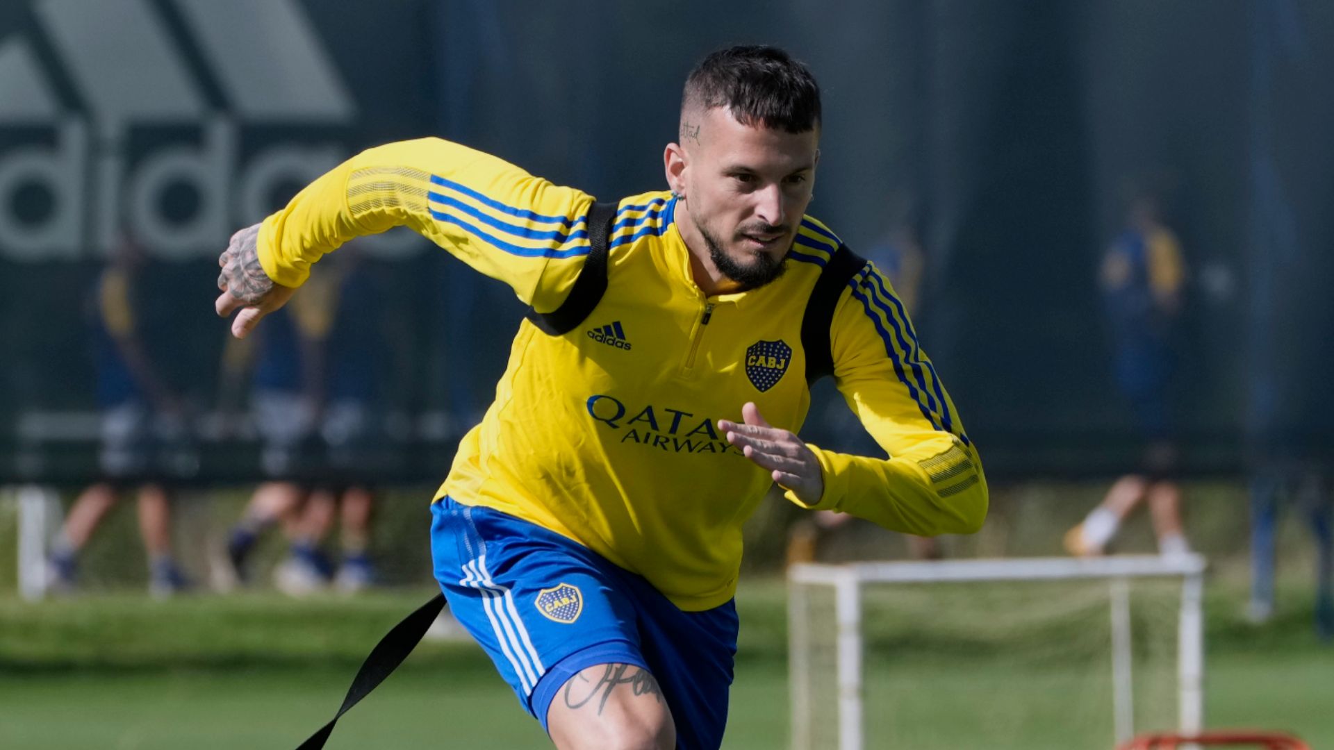 dario benedetto boca juniors entrenamiento 27012022