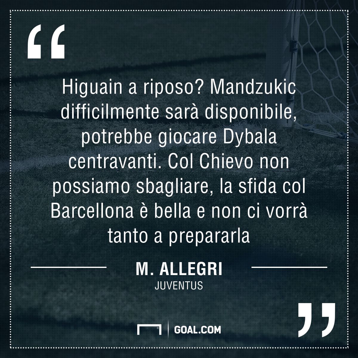 PS Allegri Juventus-Chievo