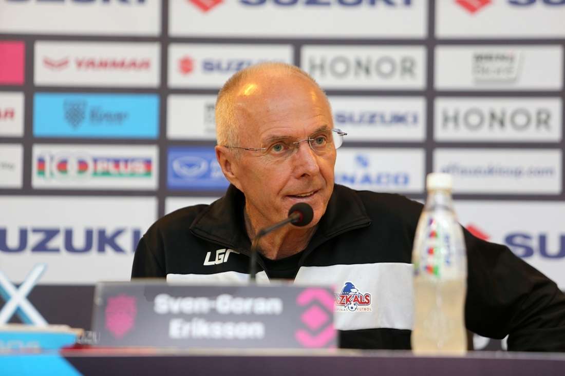 Sven-Goran Eriksson Vietnam vs Philippines AFF Suzuki Cup 2018