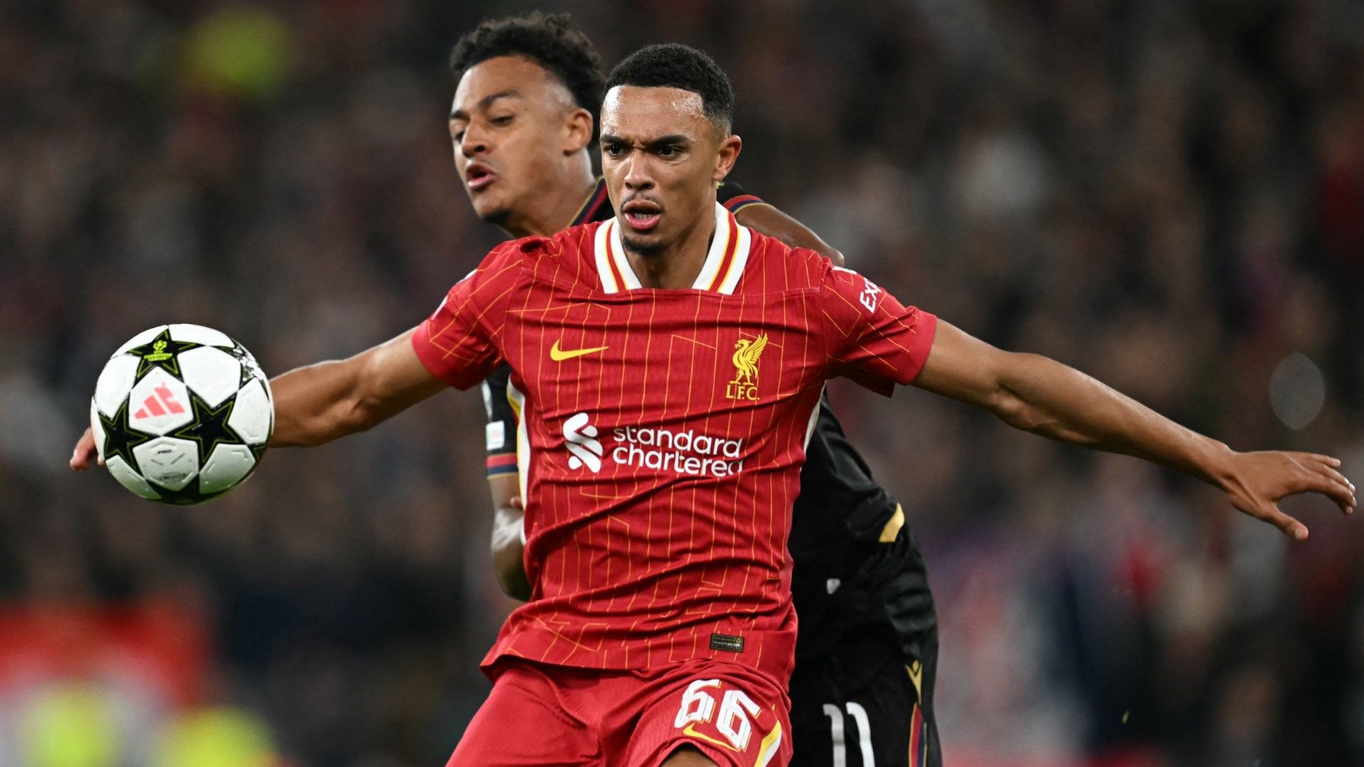 Trent Alexander-Arnold Liverpool Bologna 2024-25 Champions League