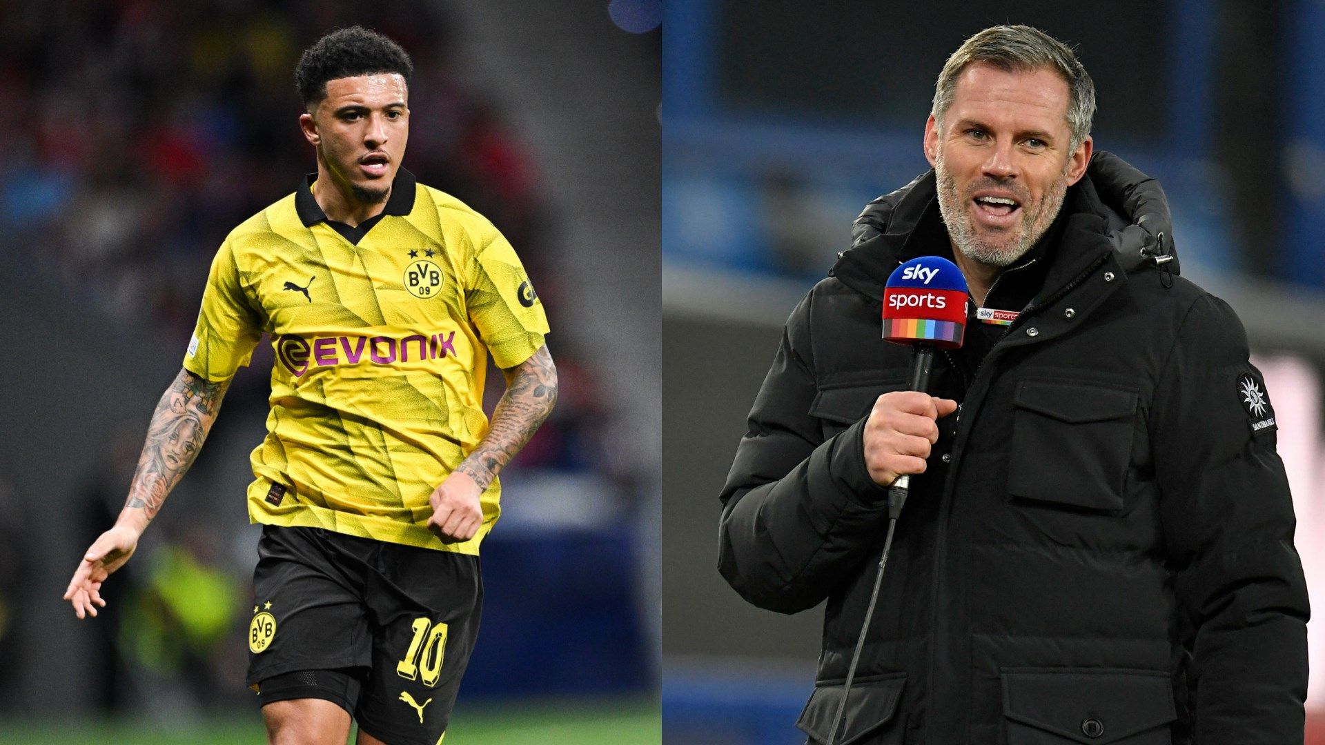 Jadon Sancho Jamie Carragher