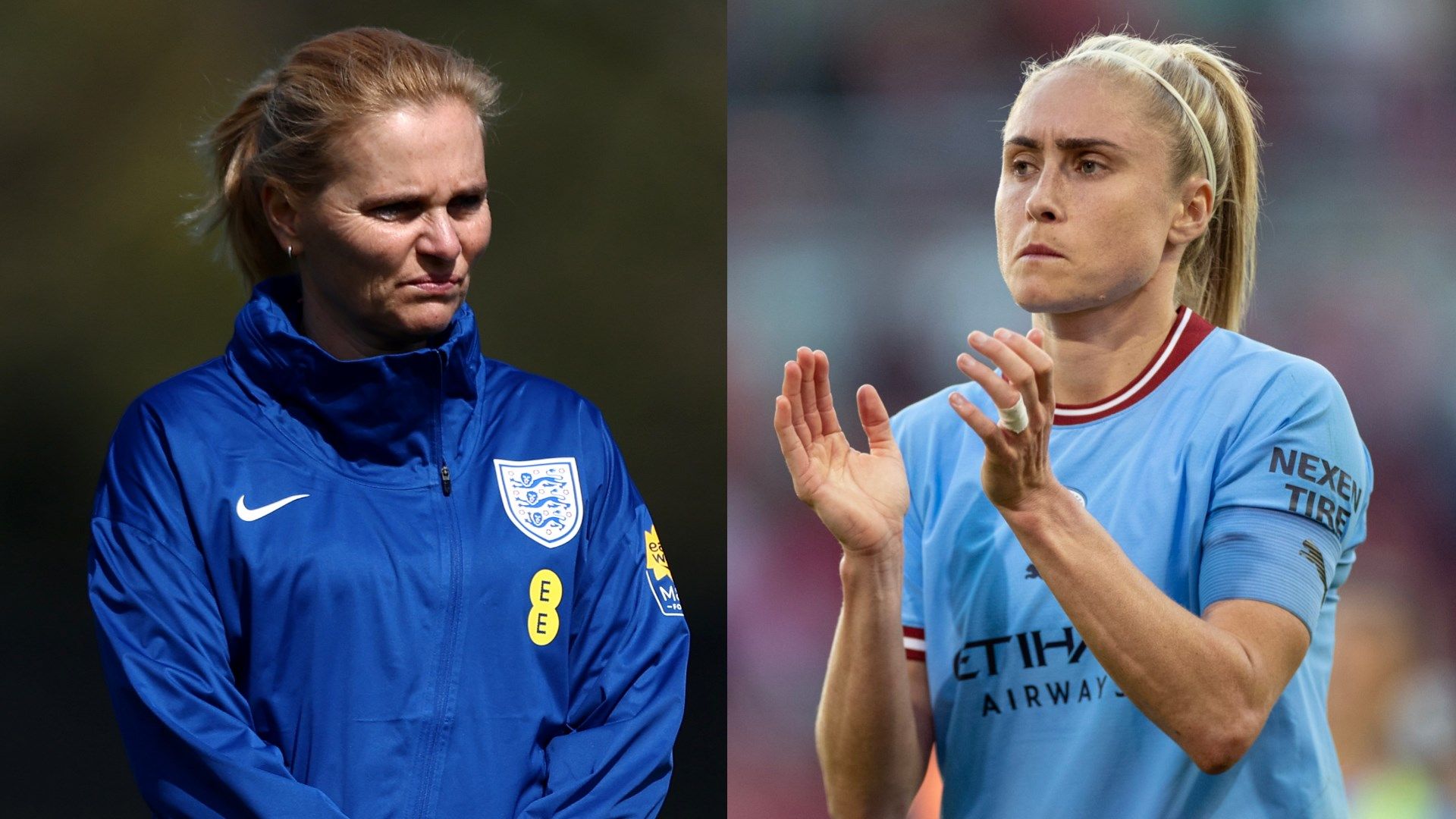 Sarina Wiegman Steph Houghton split