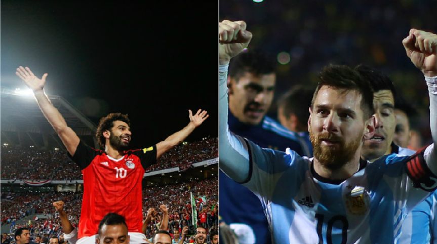 Messi and Salah