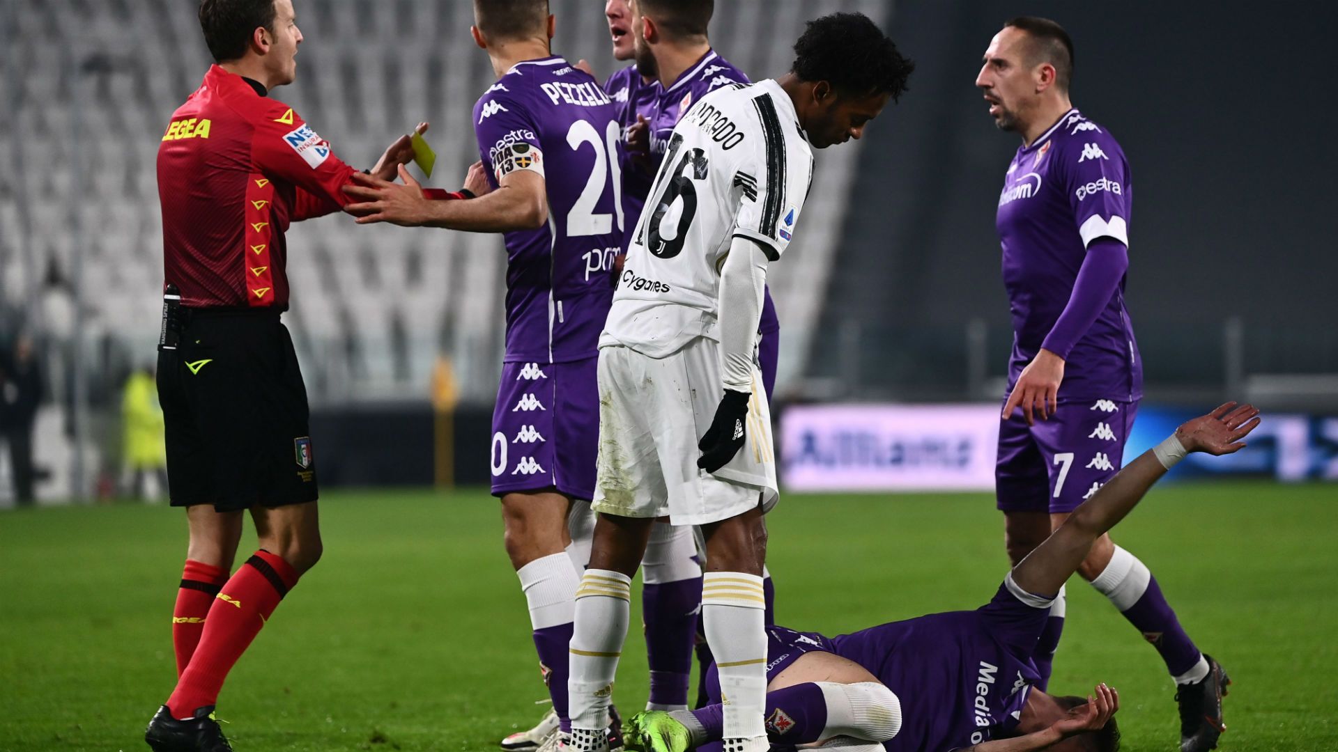 Cuadrado Juventus Fiorentina Serie A