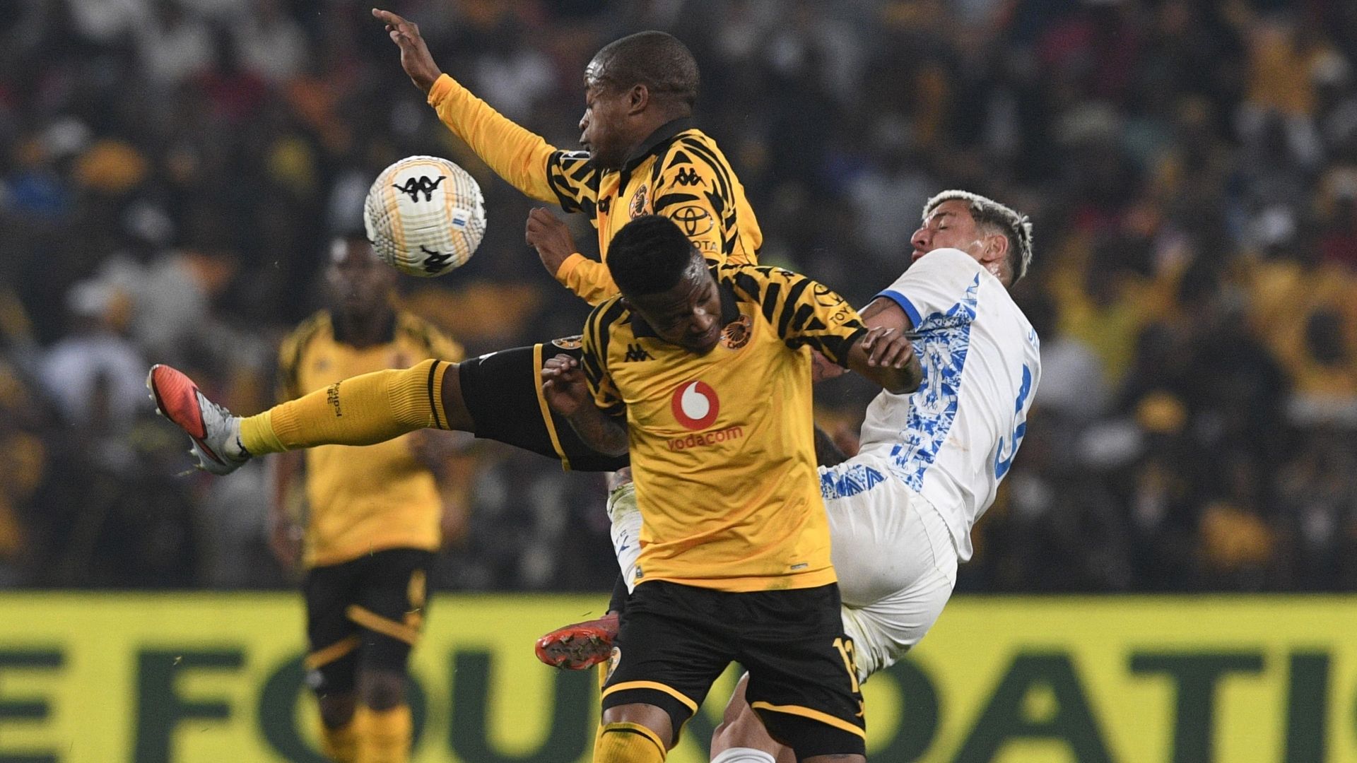 Wandile Duba and Arthur Sales, Kaizer Chiefs vs Mamelodi Sundowns