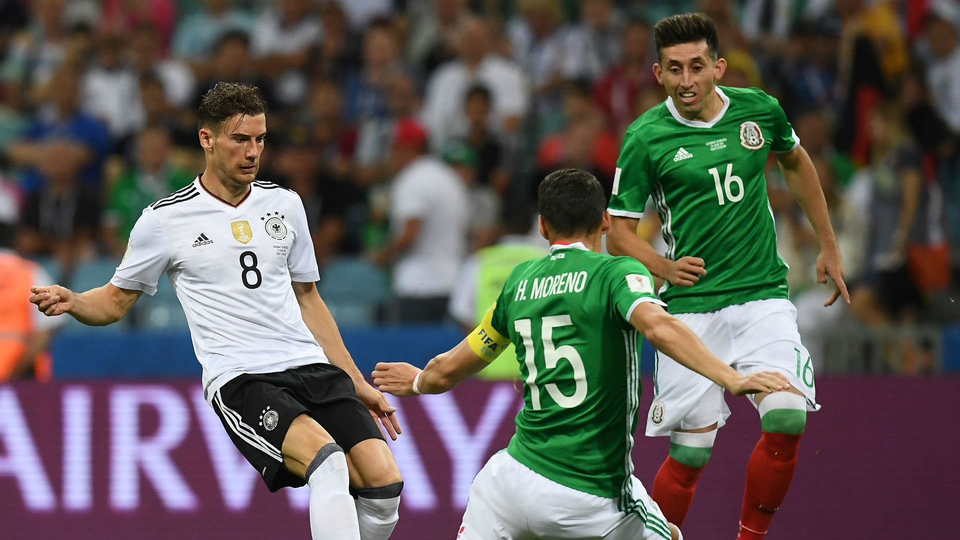 Leon Goretzka Hector Moreno Germany Mexico Confederations Cup