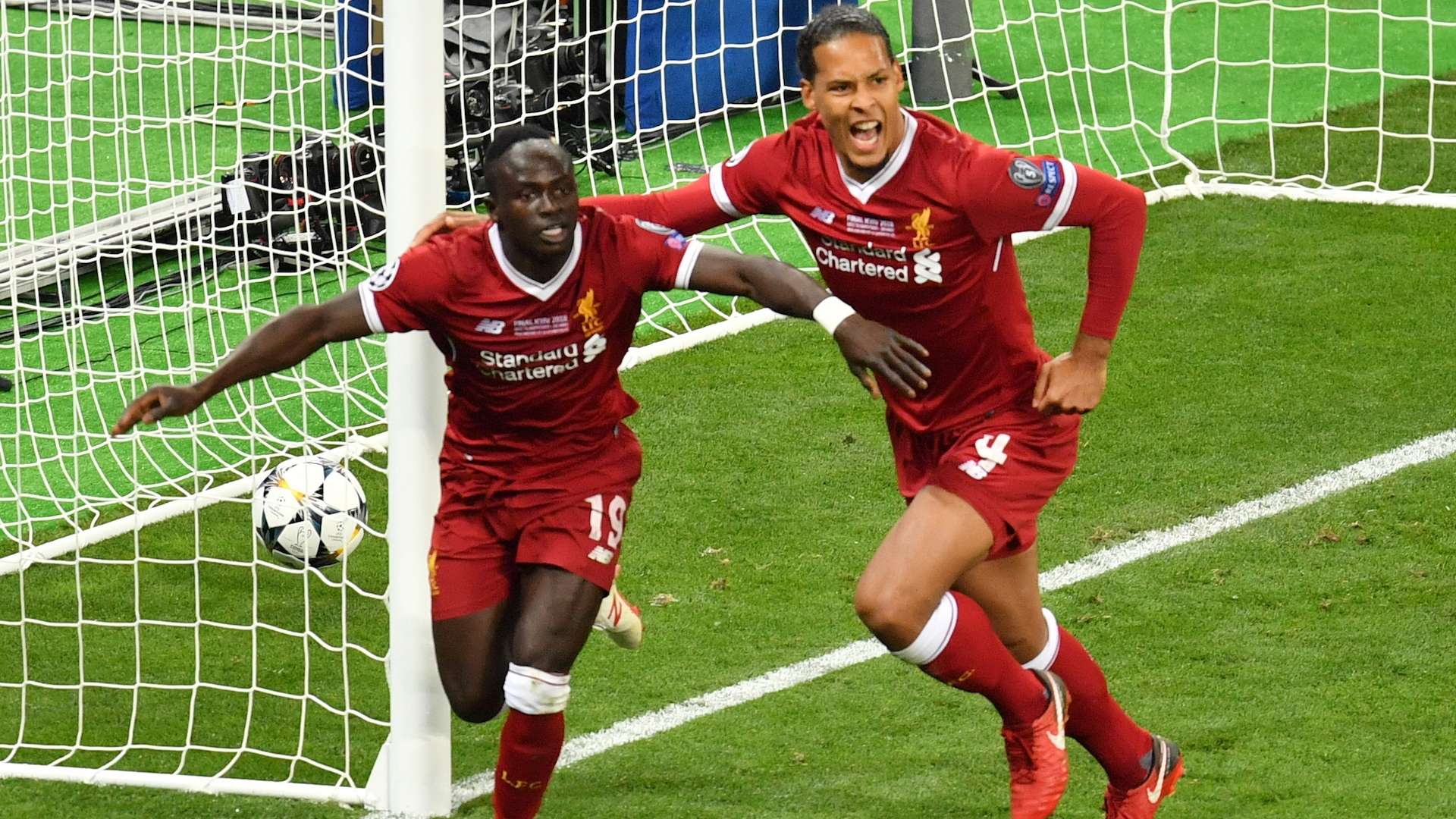 Sadio Mane & Virgil Van Dijk Liverpool