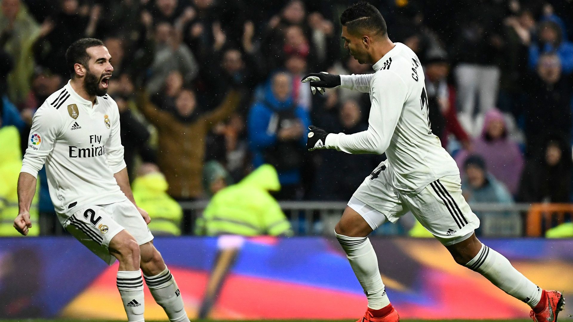 CASEMIRO CARVAJAL REAL MADRID SEVILLA LALIGA