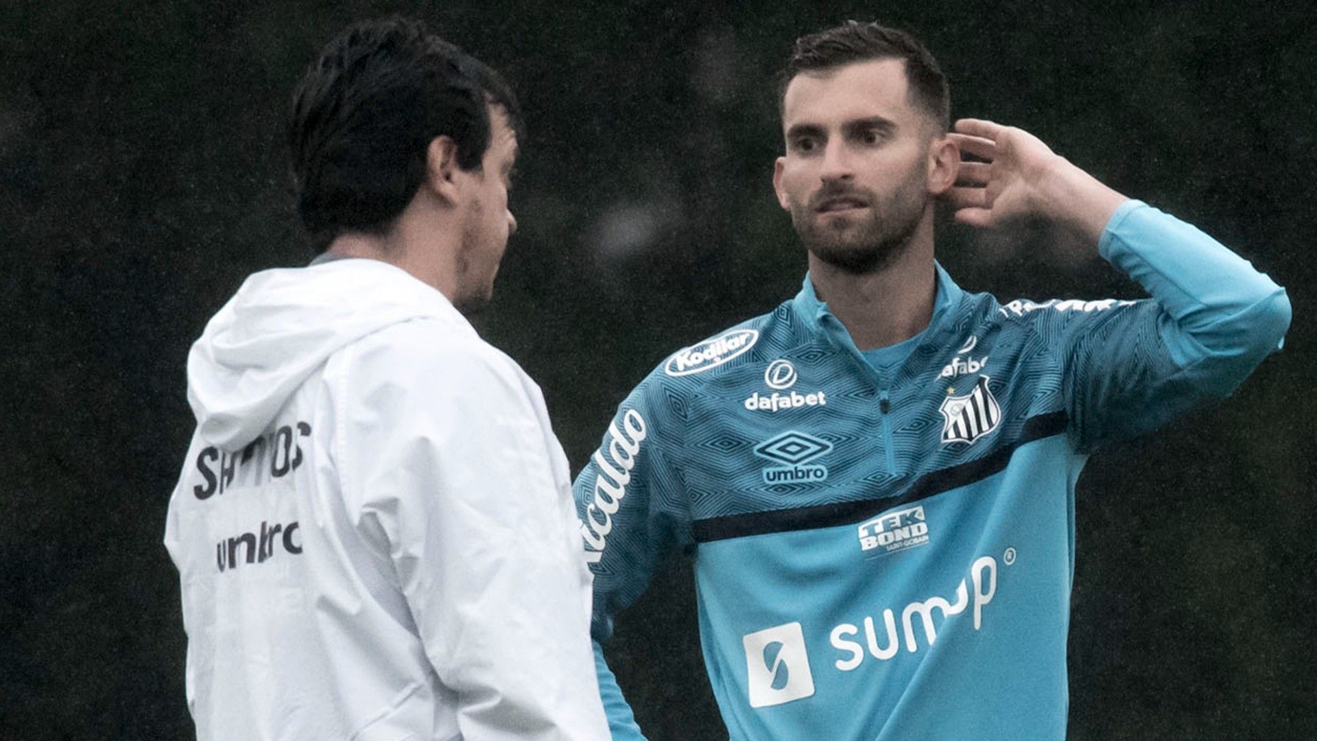 Fernando Diniz Leo Baptistão Santos treino 2021