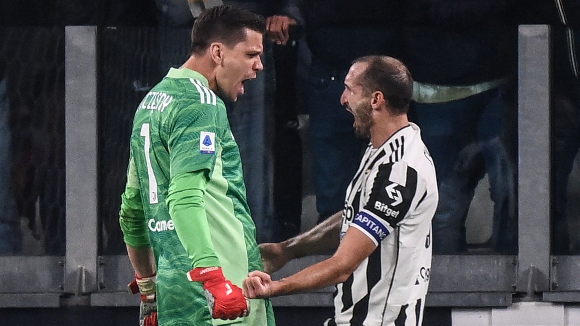 Szczesny Chiellini Juventus Roma 17102021