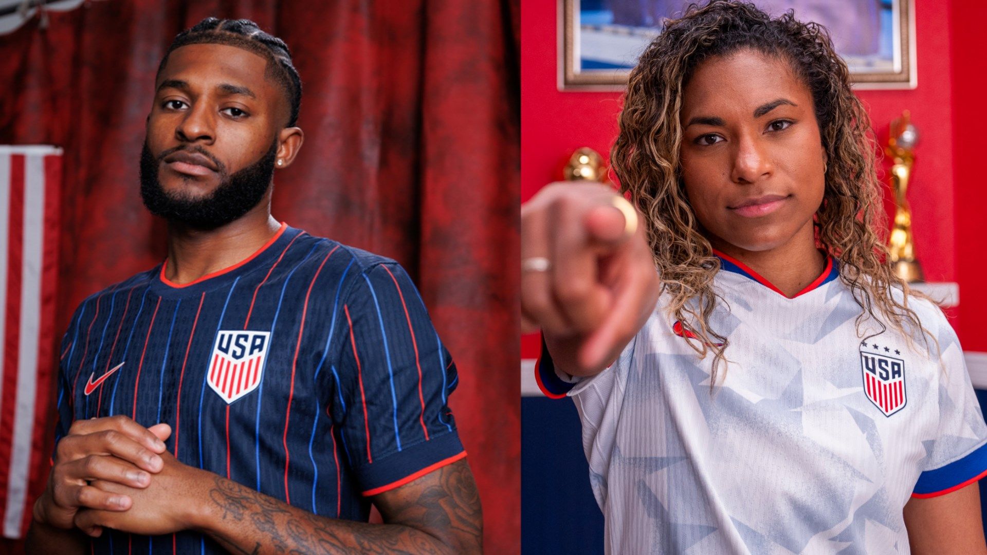 U.S. Soccer unveils 2025 USMNT and USWNT ‘Brilliant’ and ‘Heartbeat’ kits | Goal.com US