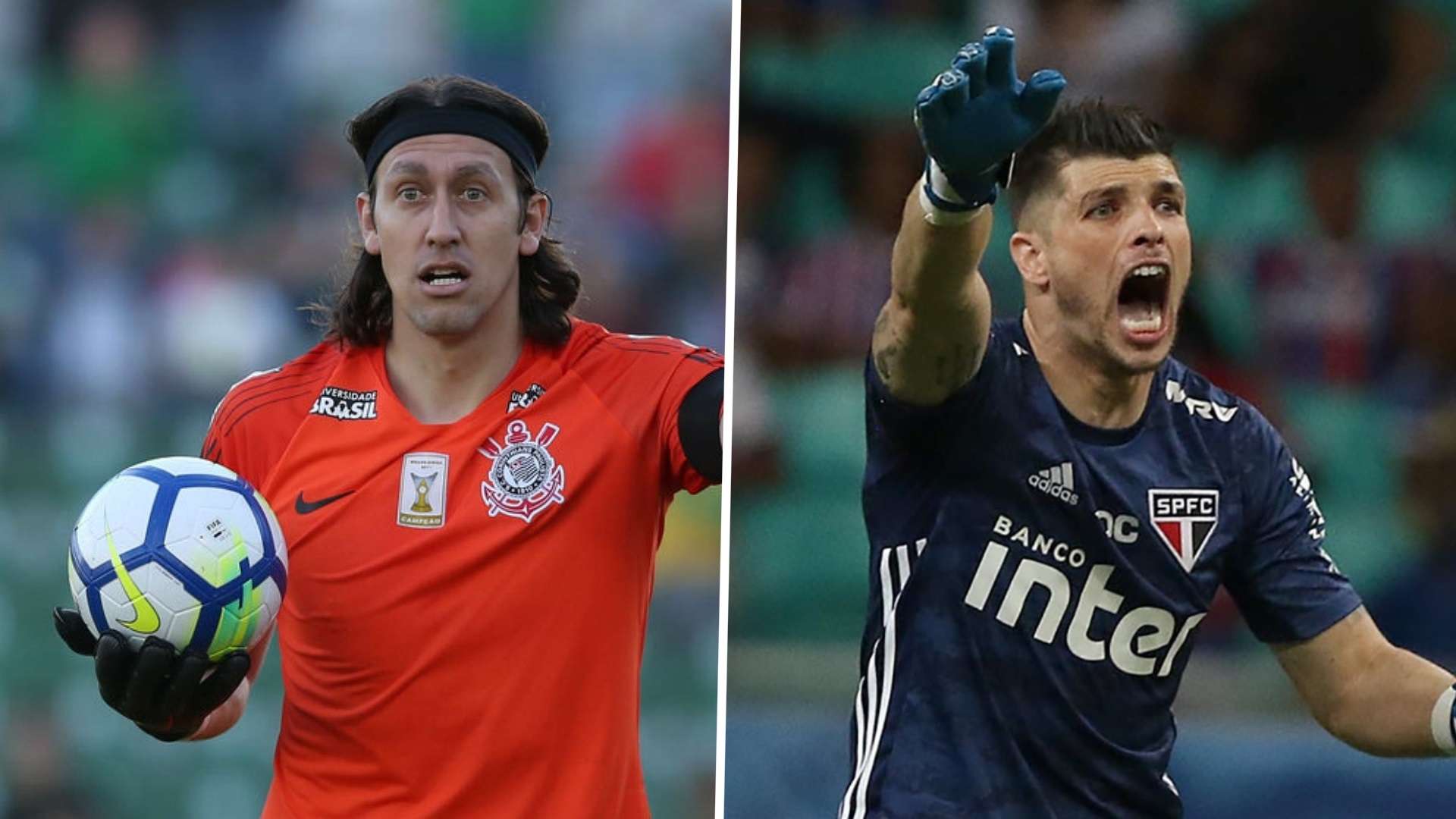 GFX Cássio Volpi Corinthians São Paulo 30 08 2020