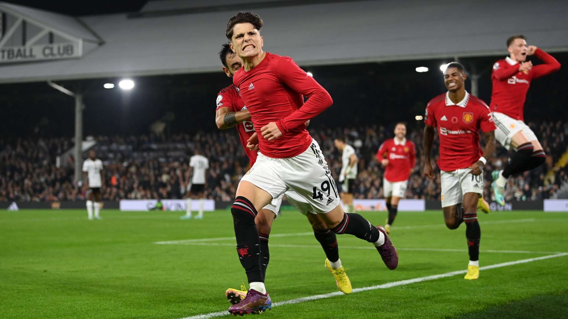 Alejandro Garnacho Man Utd 2022