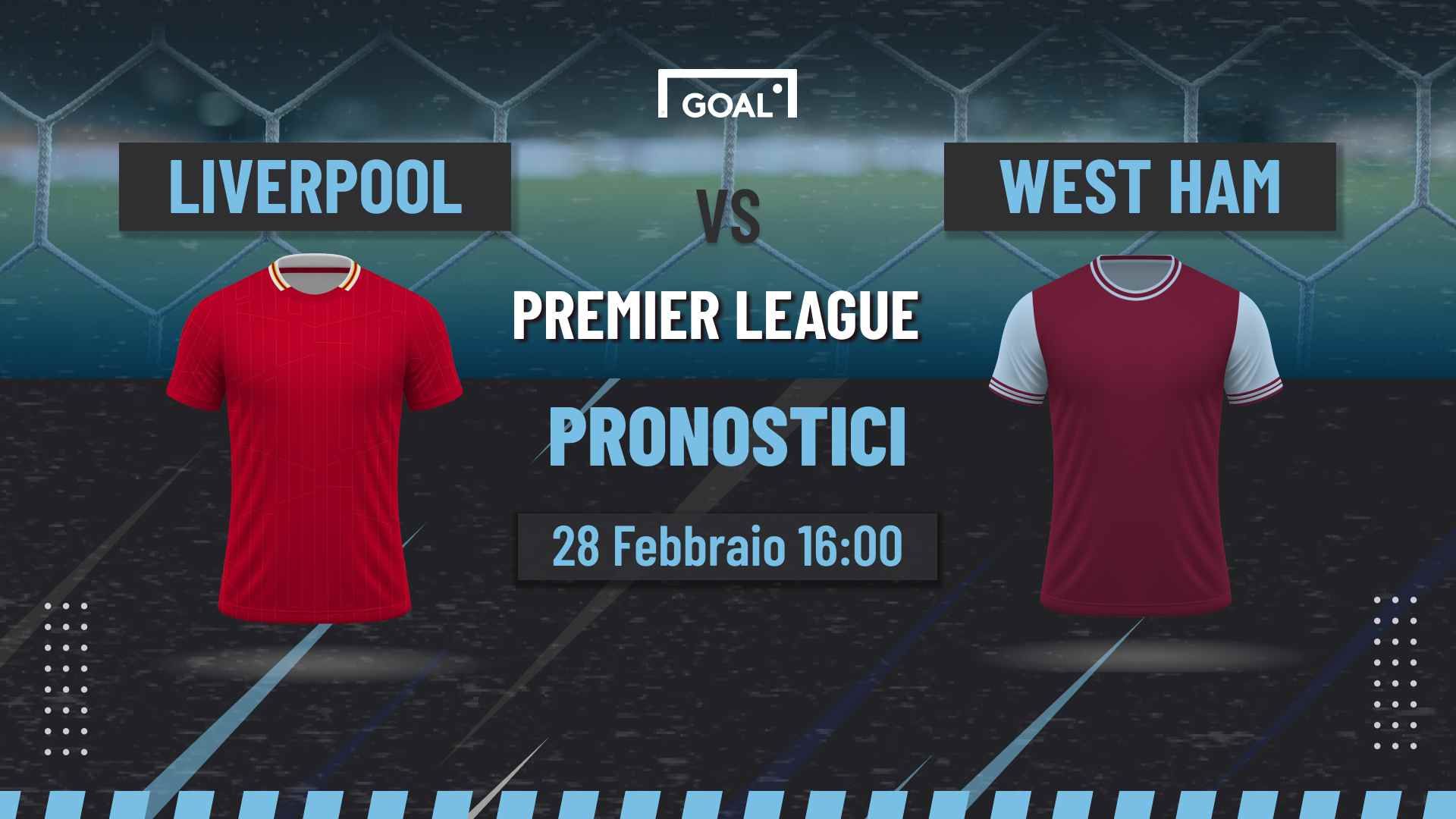 pronostici Liverpool - West Ham