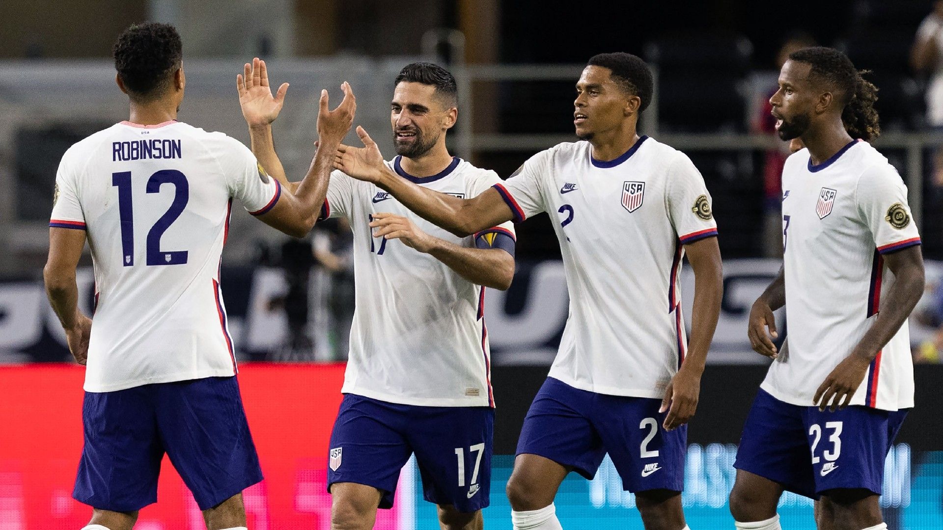USMNT celebrate Gold Cup 2021