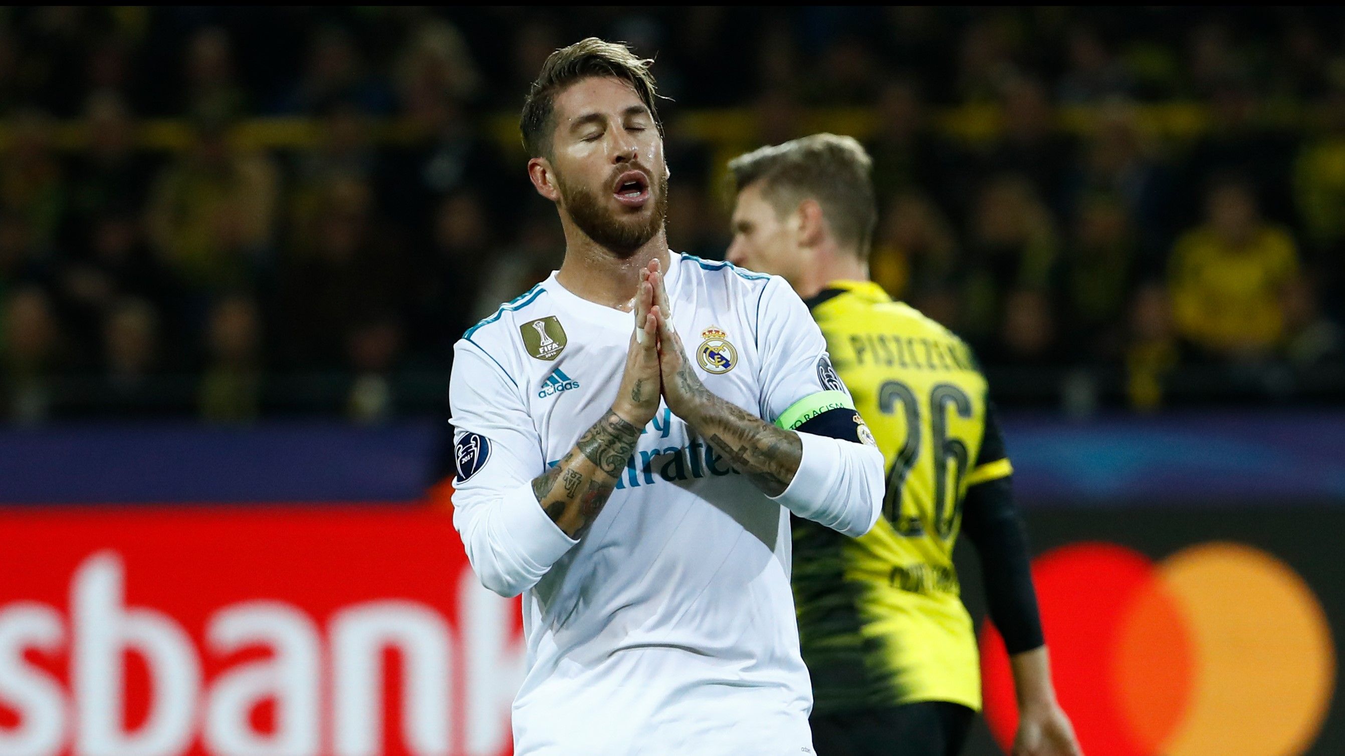 Sergio Ramos Borussia Dortmund Real Madrid UCL 26092017