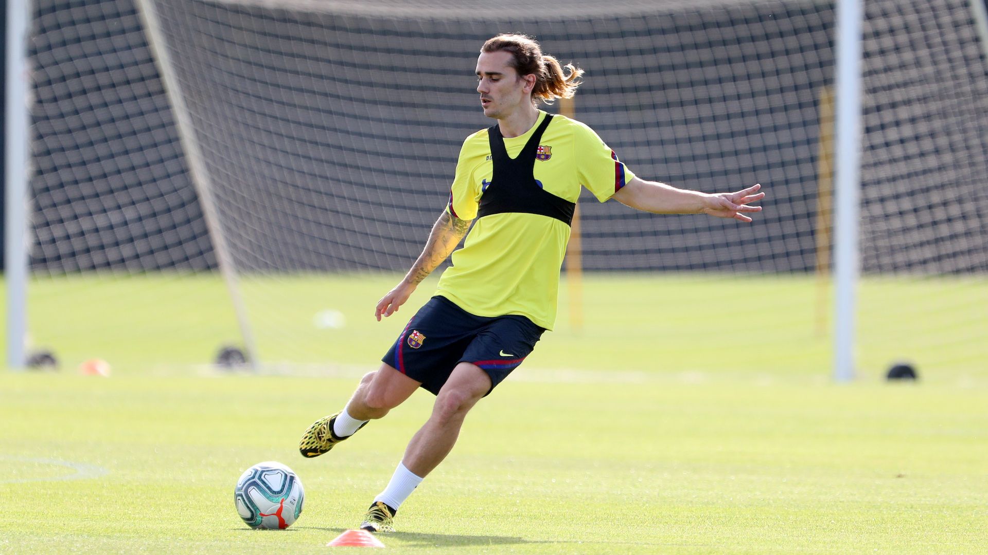 Griezmann Entrenamiento Barcelona coronavirus