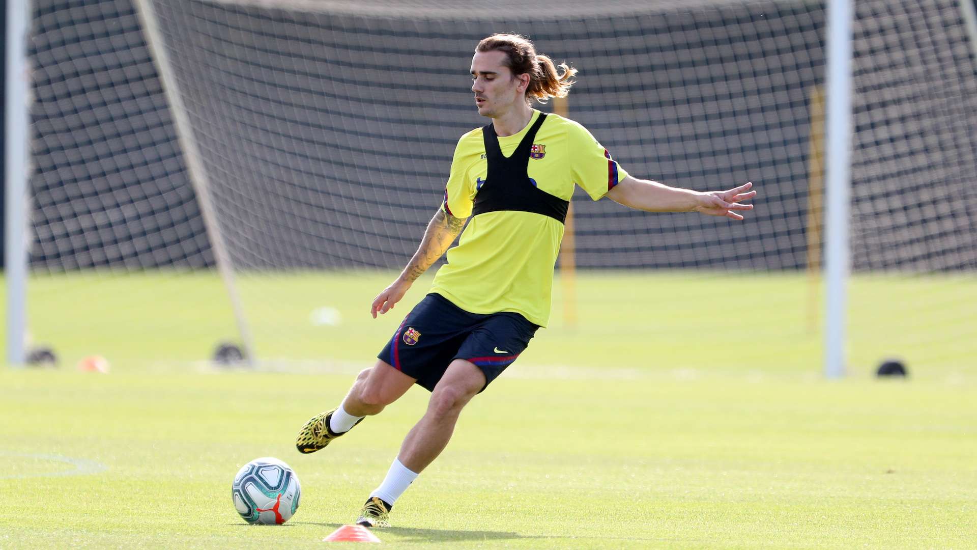 Griezmann Entrenamiento Barcelona coronavirus