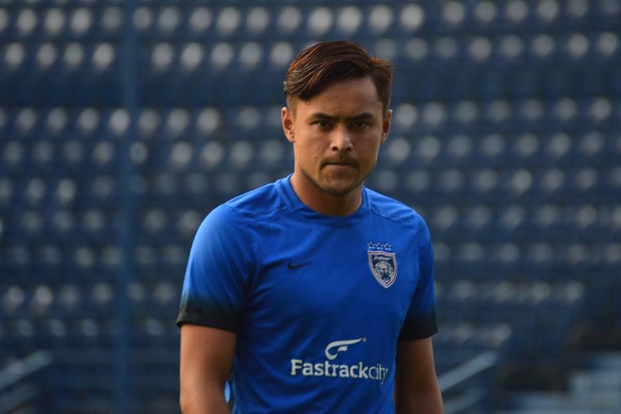 Johor Darul Ta'zim's Aidil Zafuan Abdul Razak 2017