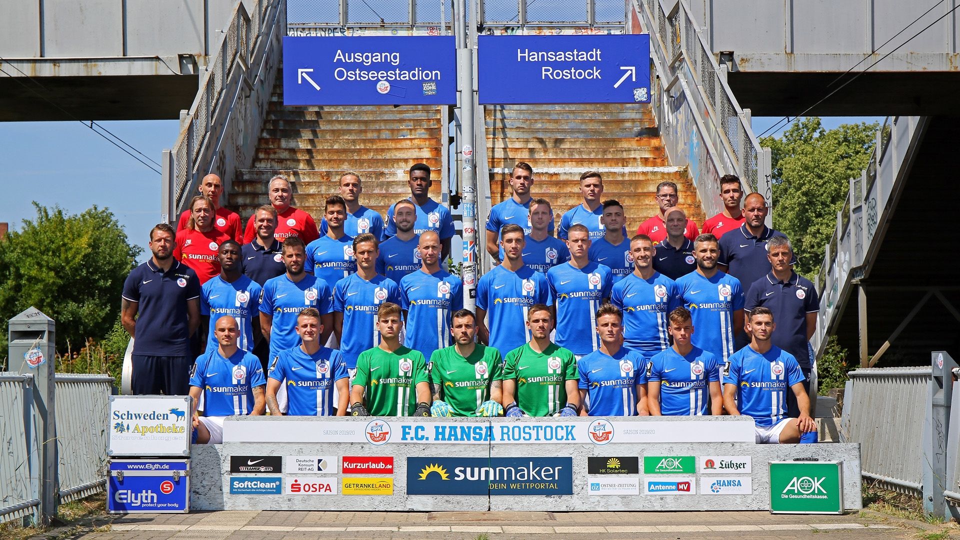 Hansa Rostock team 19/20