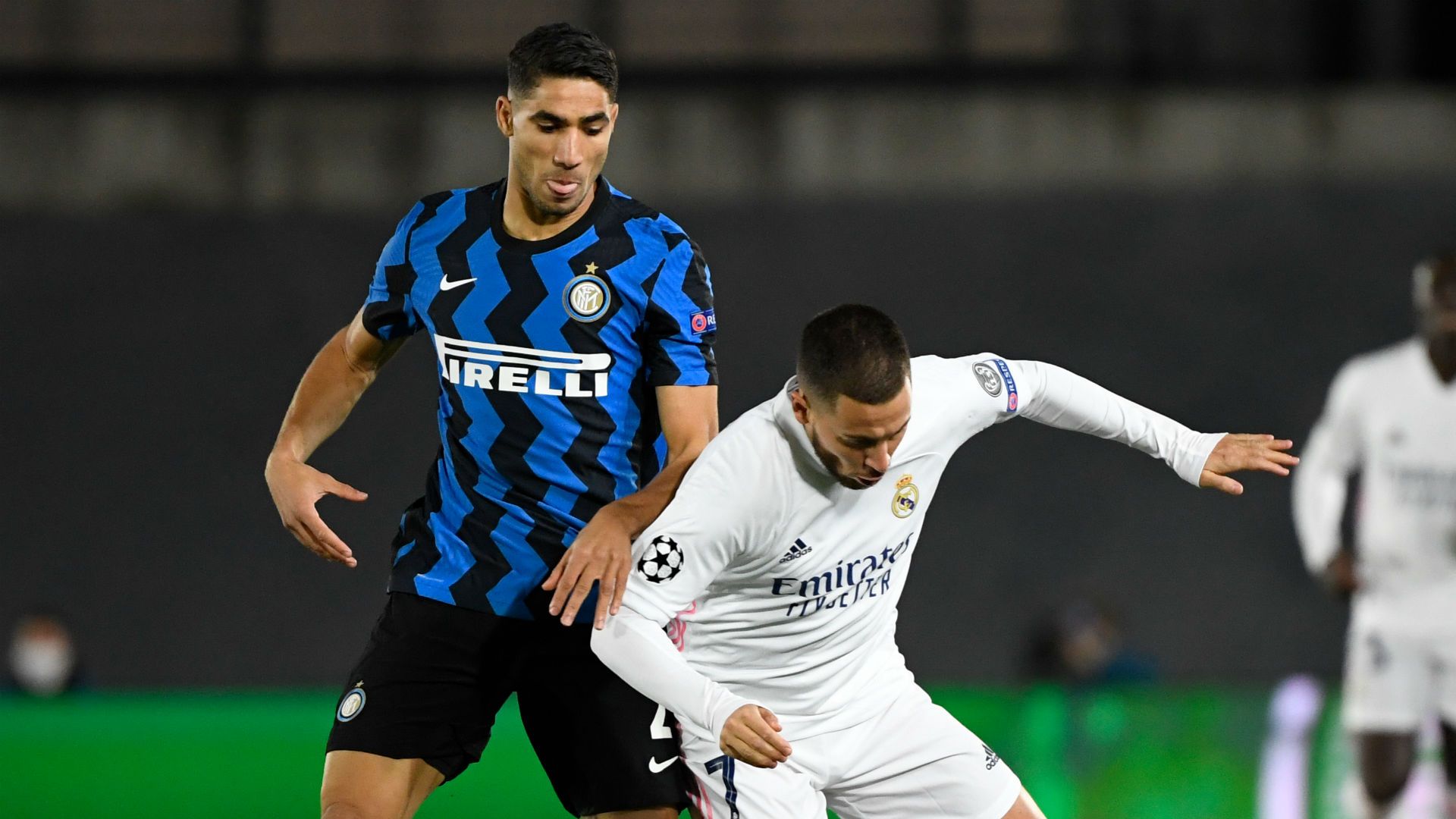 Hakimi Eden Hazard Real Madrid Inter Champions League