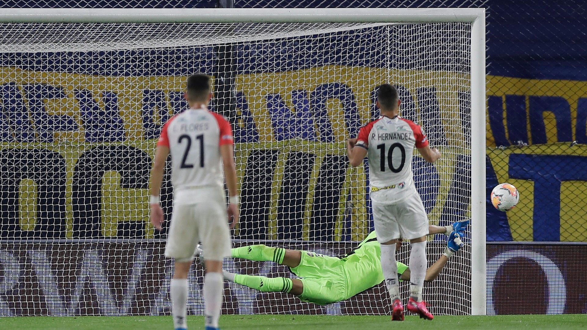 Esteban Andrada Boca Caracas Copa Libertadores 22102020